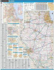 Illinois by Rand McNally