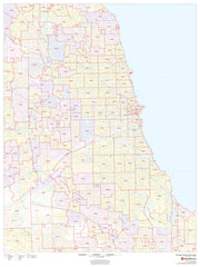 Chicago Zip Code Map