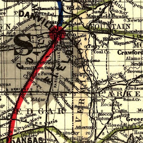 Danville, Olney &amp; Ohio River Railroad, 1881