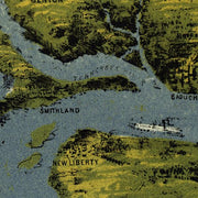 Panorama of the seat of war; Birds eye view of Kentucky and Tennessee...by John Bachmann, 1862