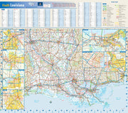 Louisiana Wall Map by Globe Turner