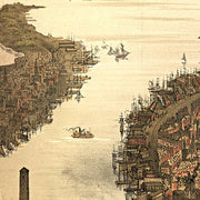 Boston bird's-eye view from the north by J. Bachman, 1877
