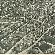 Aero view of Fitchburg, Massachusetts by T. M. Fowler, 1915