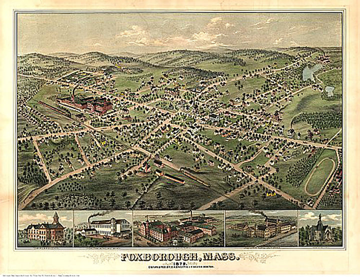 Foxborough, Mass., by O. H. Bailey &amp; J. C. Hazen, 1879