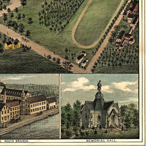 Foxborough, Mass., by O. H. Bailey & J. C. Hazen, 1879