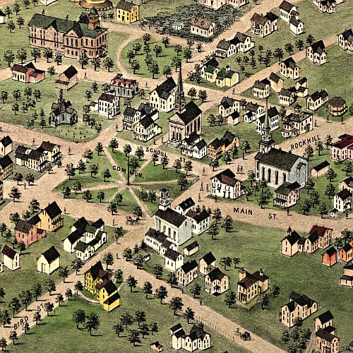 Foxborough, Mass., by O. H. Bailey &amp; J. C. Hazen, 1879