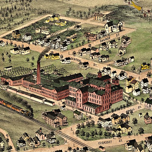 Foxborough, Mass., by O. H. Bailey &amp; J. C. Hazen, 1879