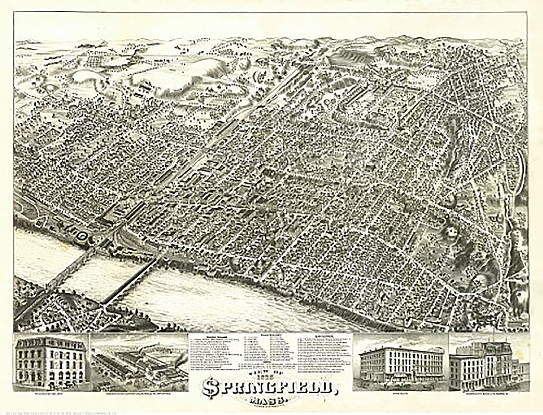 Springfield, Mass. by O.H. Bailey &amp; Co., 1875