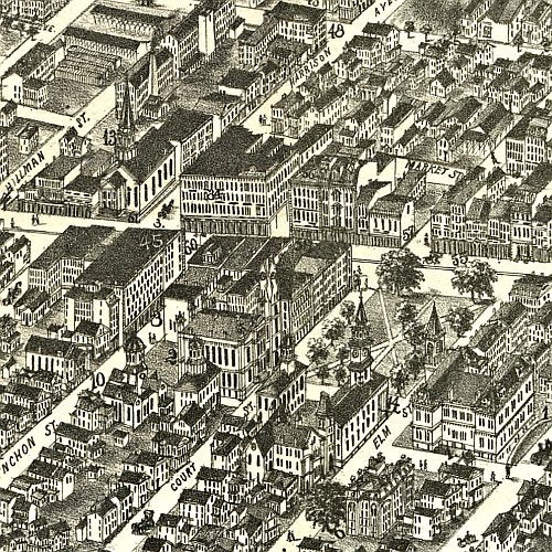 Springfield, Mass. by O.H. Bailey &amp; Co., 1875