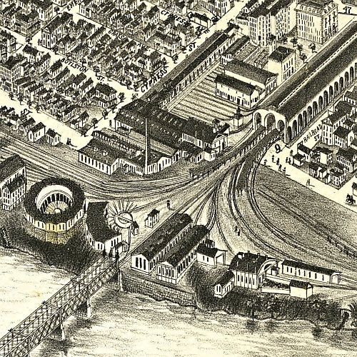 Springfield, Mass. by O.H. Bailey &amp; Co., 1875