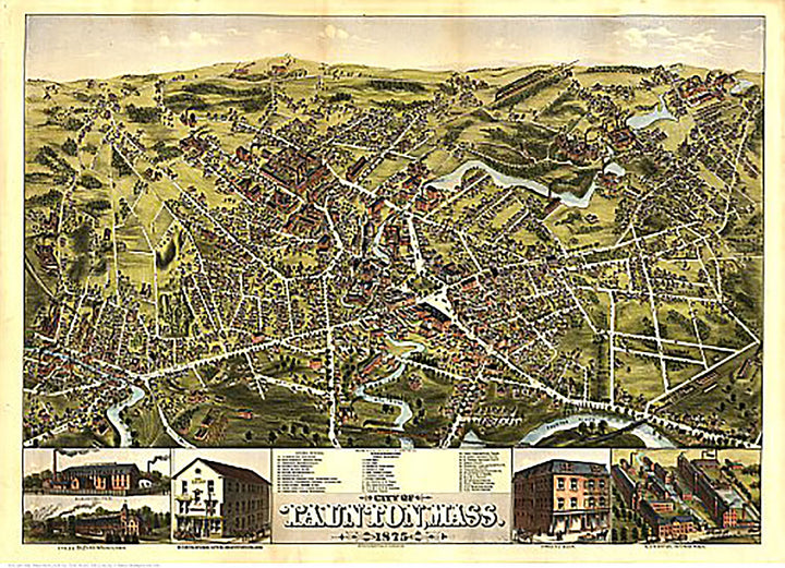 Taunton, Mass. by O.H. Bailey &amp; Co., 1875
