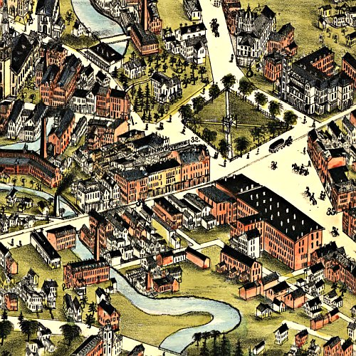 Taunton, Mass. by O.H. Bailey &amp; Co., 1875
