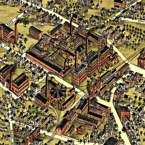 Taunton, Mass. by O.H. Bailey &amp; Co., 1875