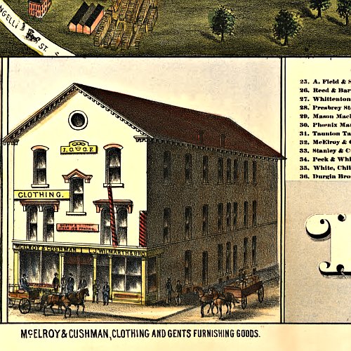 Taunton, Mass. by O.H. Bailey &amp; Co., 1875