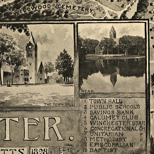 Winchester, Massachusetts by Robbins &amp; Enrich., 1898