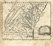 A map of Virginia and Maryland, 1767