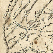 A map of Virginia and Maryland, 1767