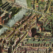 Bird's eye view of Cumberland, Maryland, 1906