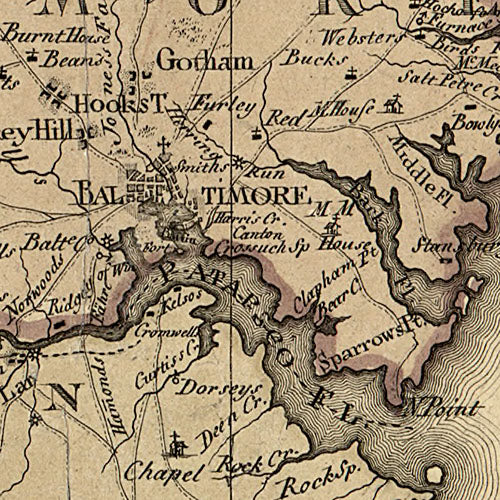 Maryland und Delaware, 1797