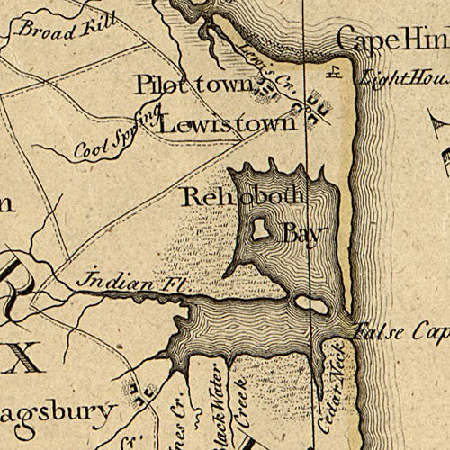 Maryland und Delaware, 1797