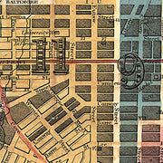 Plan of the city of Baltimore compiled from actual survey, 1822