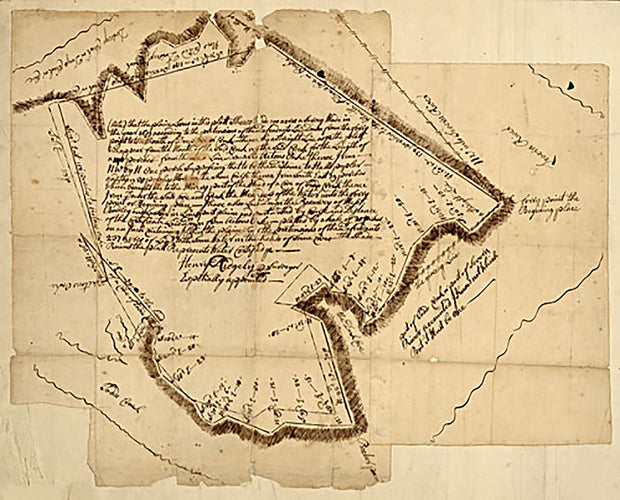 Survey of Annapolis, 1690