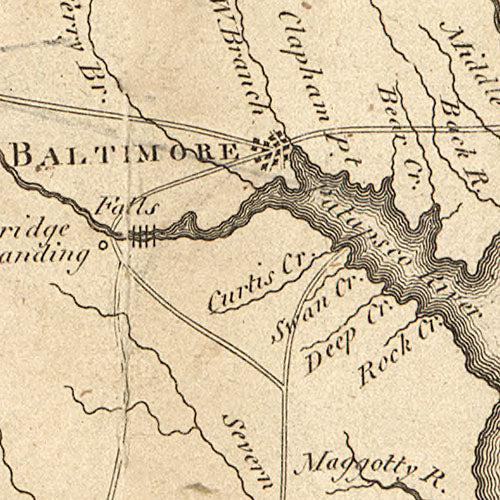 The State of Maryland from the best authorities, 1795
