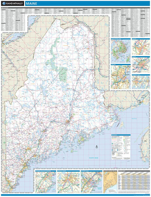 Maine by Rand McNally