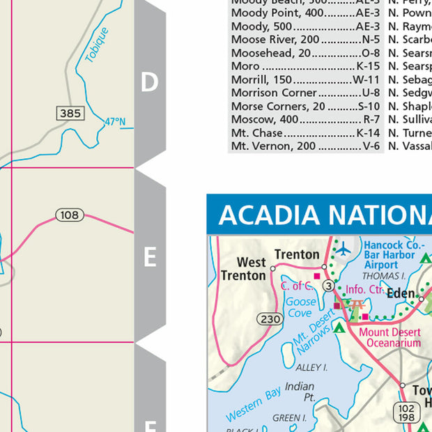 Maine by Rand McNally