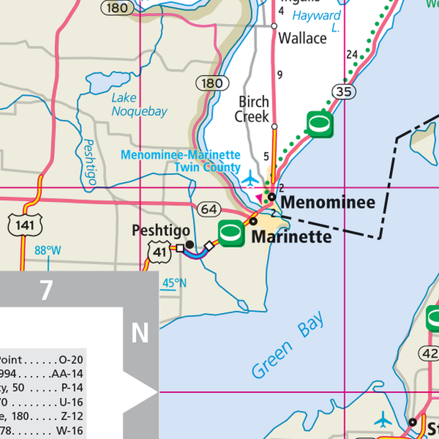 Michigan by Rand McNally