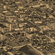 Bird's eye view of Butte-City, Montana by Henry Wellge, 1884