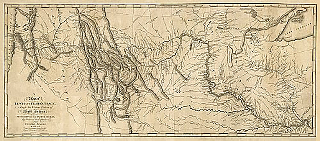 A Map of Lewis and Clark&