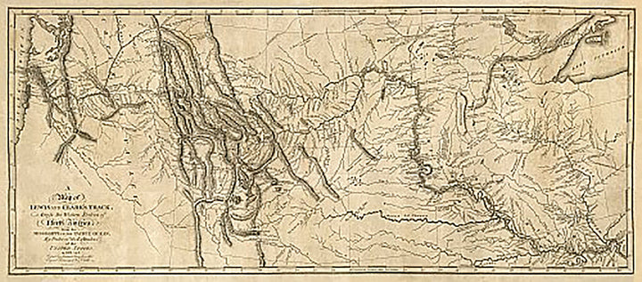 A Map of Lewis and Clark&