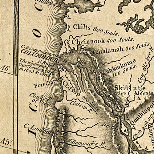 A Map of Lewis and Clark's Track, 1814