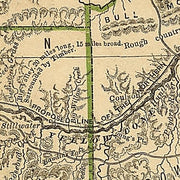 County map of Montana by Rand McNally and Company, 1881