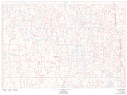 North Dakota Zip Code Map