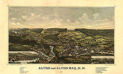 Alton and Alton Bay, New Hampshire by Geo. E. Norris, 1888