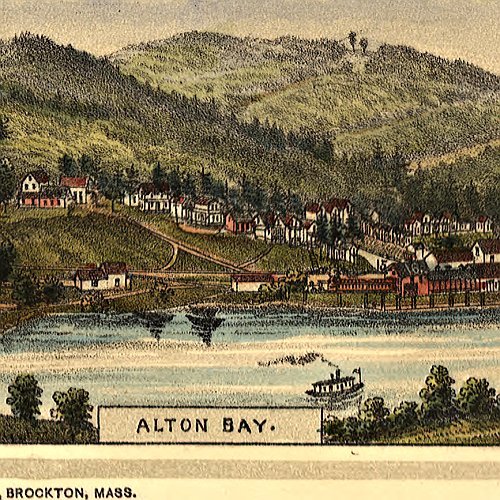 Alton and Alton Bay, New Hampshire by Geo. E. Norris, 1888
