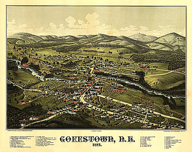 Goffstown, New Hampshire by George E. Norris, 1887