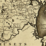 The State of New Hampshire compiled chiefly from actual surveys by Samuel Lewis, 1794