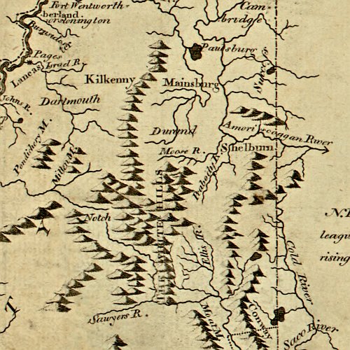 The State of New Hampshire compiled chiefly from actual surveys by Samuel Lewis, 1794