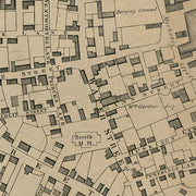 Map of the compact part of the town of Portsmouth in the state of New Hampshire by J.G. Hales, 1813