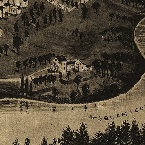 South New Market, New Hampshire by Norris &amp; Wellge, 1884