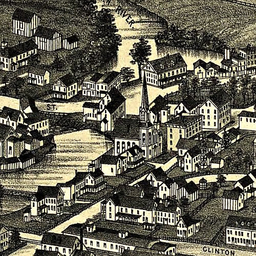 Milford, New Hampshire by L. R. Burleigh, c1886