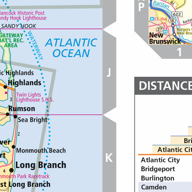 New Jersey by Rand McNally