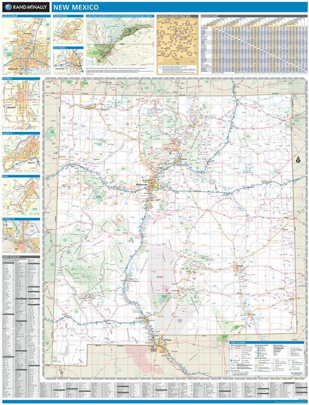 New Mexico by Rand McNally