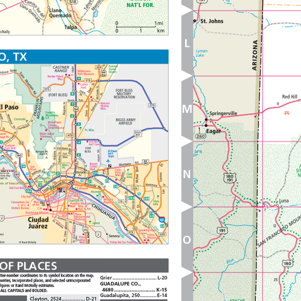 New Mexico by Rand McNally