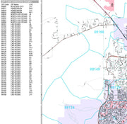 Premium Style Wall Map of Las Vegas, NV. by Market Maps