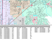 Premium Style Wall Map of Paradise, NV. by Market Maps