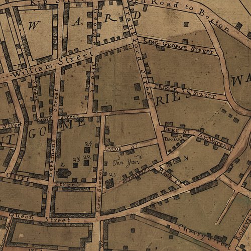 A plan of the city of New York from an actual survey by F. Maerschalck, 1776
